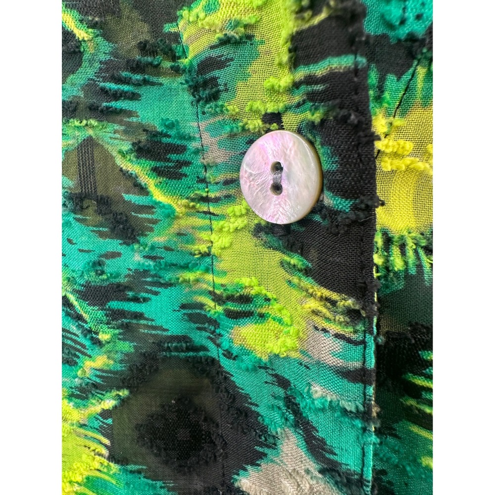 Ruby Rd Plus Size 16 Abstract Print Button Front … - image 6